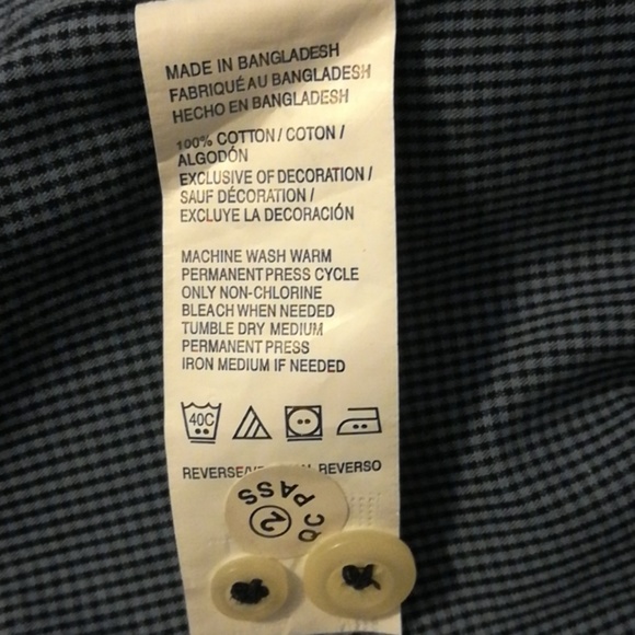 Men's Izod button down, NWOT - Picture 4 of 4